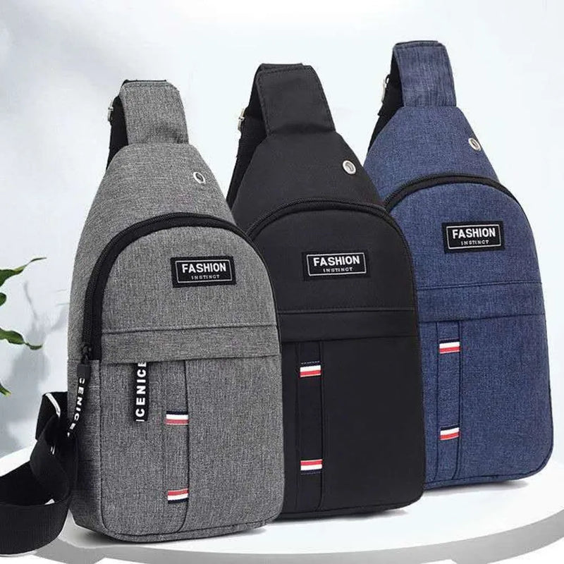 Mochila de Peito Masculina - Estilo e Funcionalidade para Suas Aventuras do Dia a Dia!