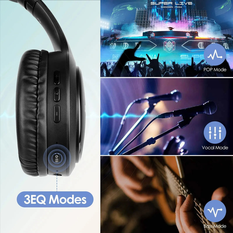 Headphones Bluetooth Siindoo JH919 - Som Imersivo, Conforto Duradouro!