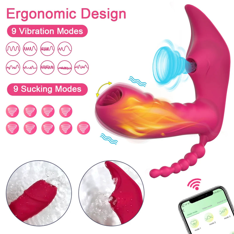 Vibrador Bluetooth para Mulheres