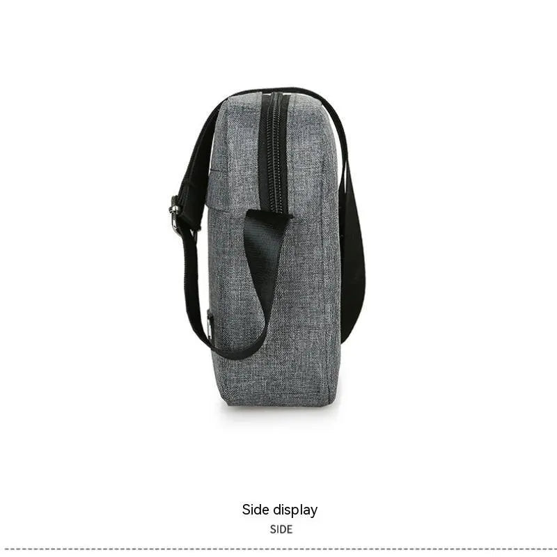 Bolsa de Ombro em Nylon Masculina: Estilo Casual e Fashion!