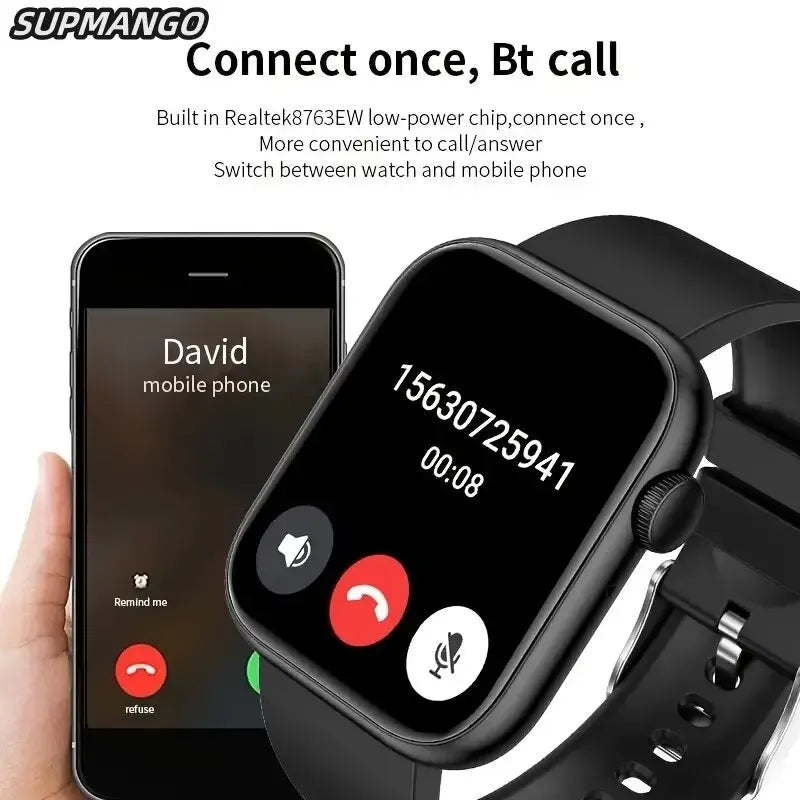 Smartwatch X7SX - O Seu Parceiro Inteligente para um Estilo de Vida Saudável e Conectado!