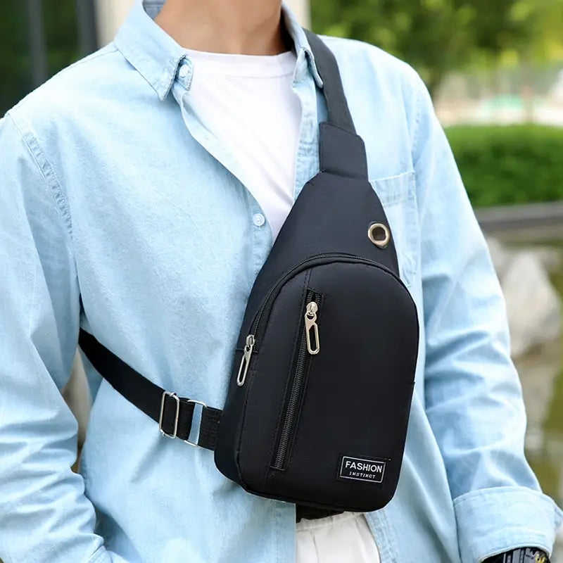 Mochila Peitoral Masculina - Estilo e Versatilidade para suas Aventuras ao Ar Livre!