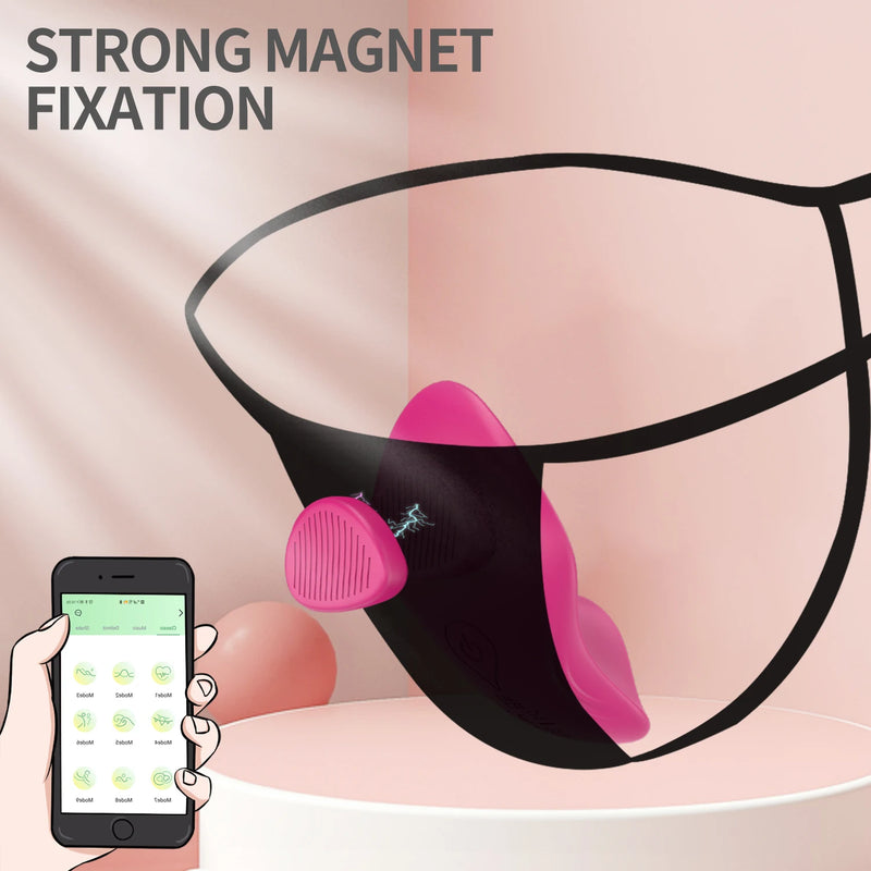 Vibrador Bluetooth Vestível com Controle por Aplicativo para Mulheres - Explore Novas Dimensões de Prazer e Intimidade!