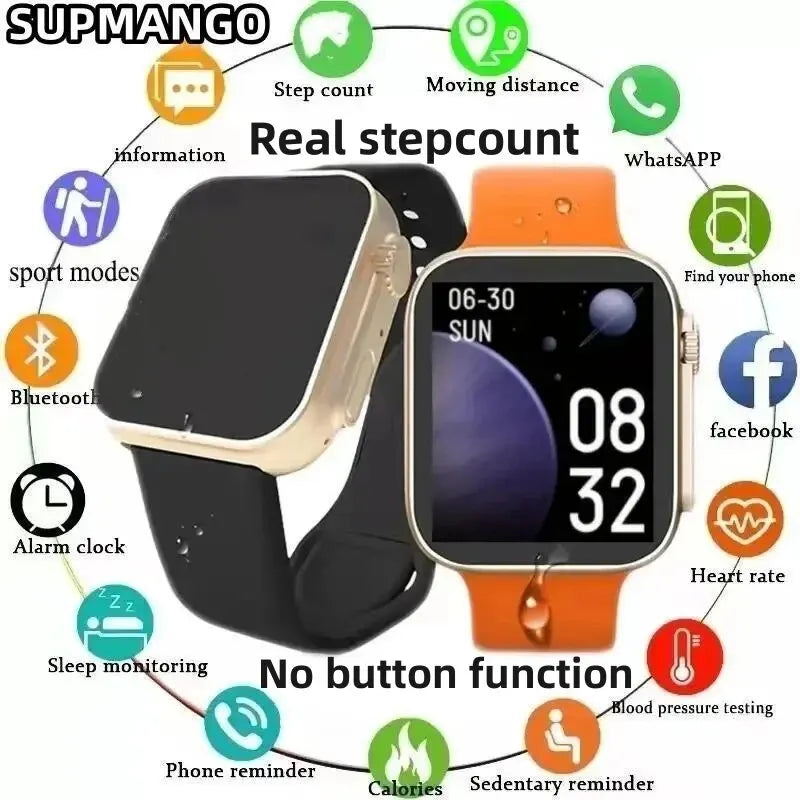 Relógio Inteligente D20 Real Step Count - Estilo e Desempenho para suas Atividades Esportivas!