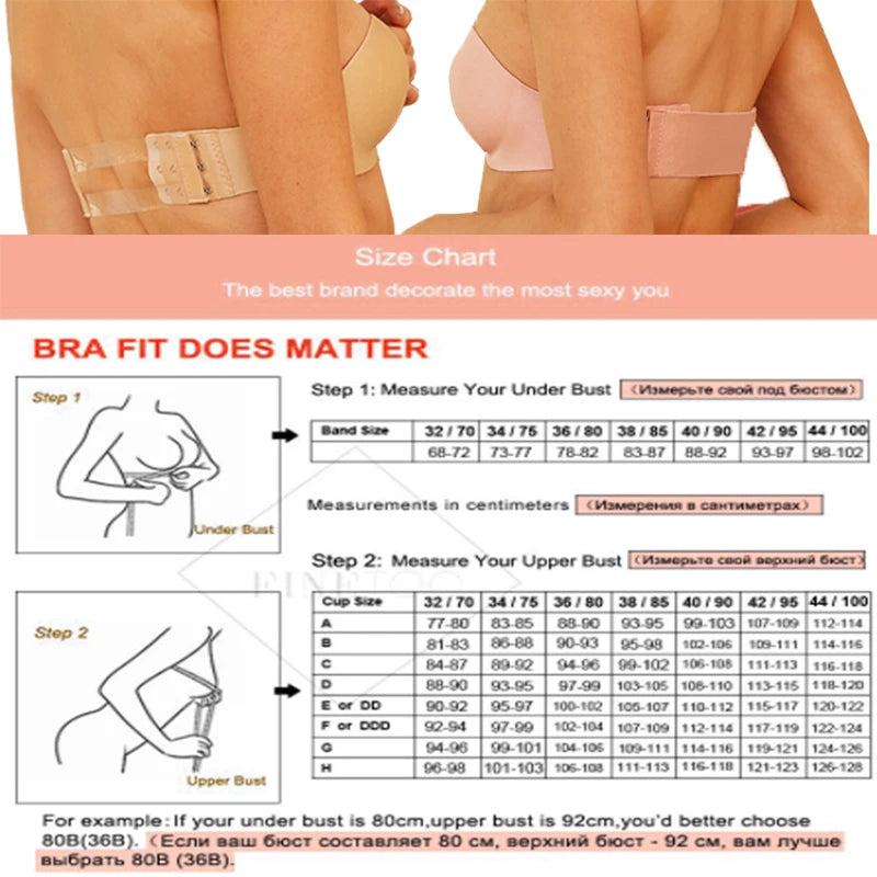Mulheres, Sutiã Invisível com Fechamento Frontal - Liberdade e Conforto em um Estilo Elegante!