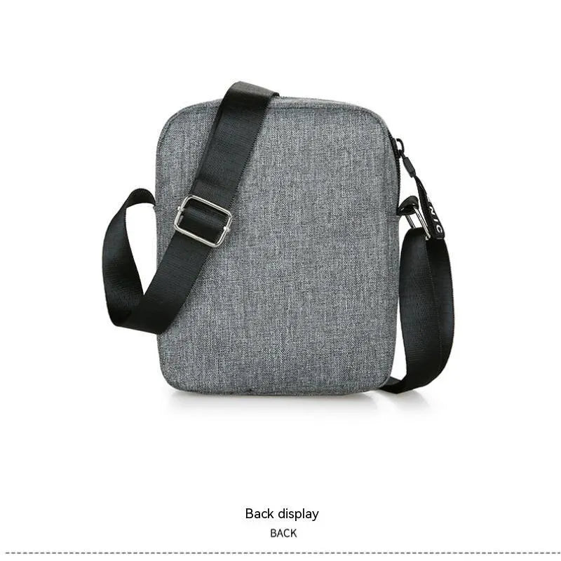 Bolsa de Ombro em Nylon Masculina: Estilo Casual e Fashion!