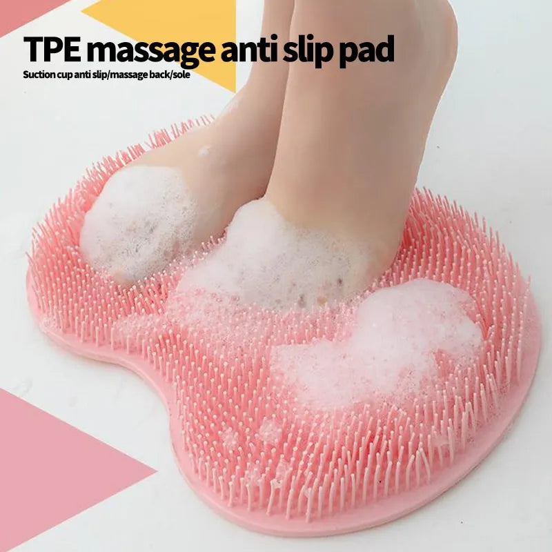 Tapete de Esfoliação para os Pés - Desfrute de uma Massagem Revigorante e Limpeza Eficaz!