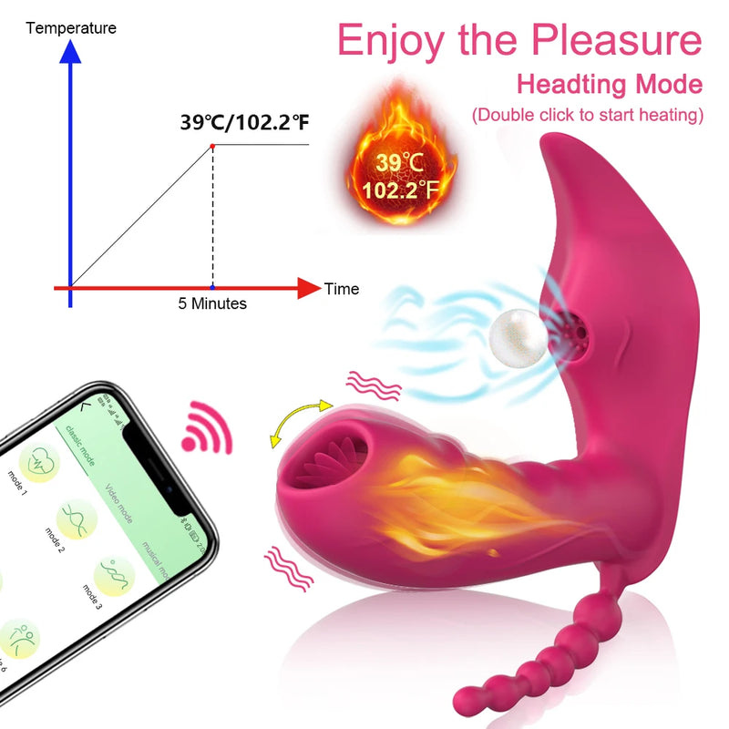 Vibrador Bluetooth para Mulheres