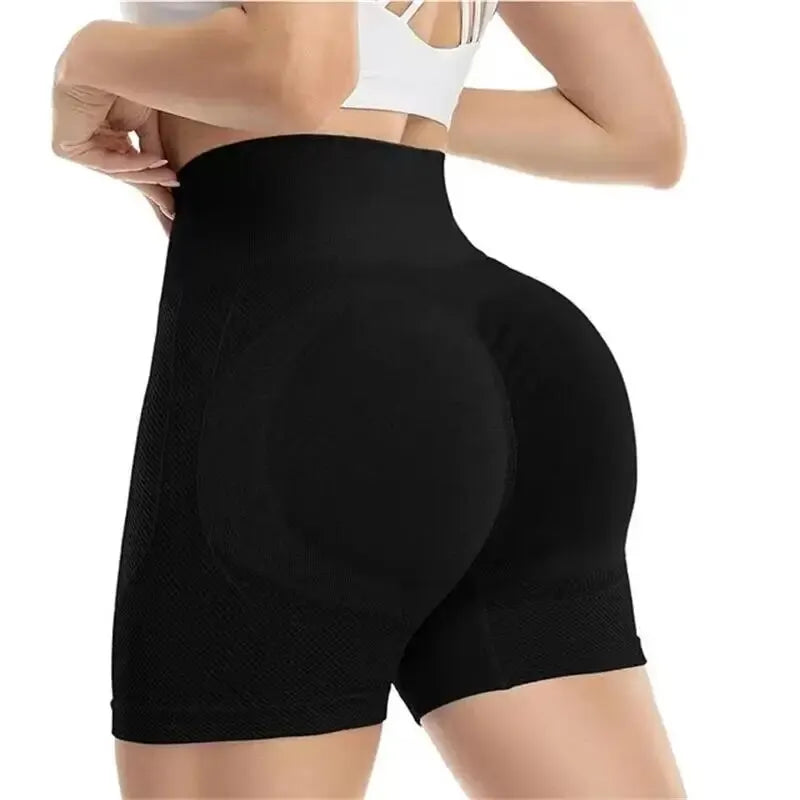 Shorts de Yoga de Cintura Alta - Conforto e Estilo para Seus Treinos!