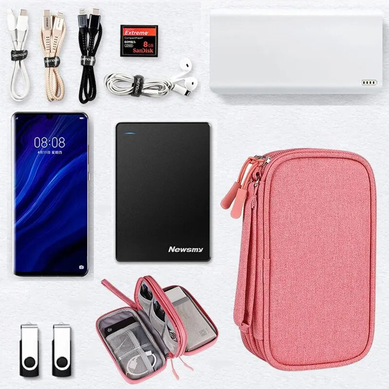 Organizador de Bolsa para Produtos Digitais: Mantenha seus Gadgets Organizados e Protegidos em Viagens!