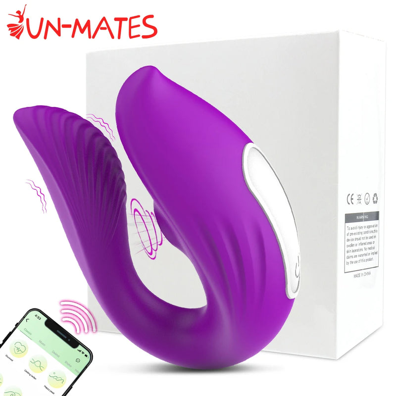 Vibrador Bluetooth Wearable para Sucção do Clitóris - Experimente o Prazer Personalizado em suas Mãos!