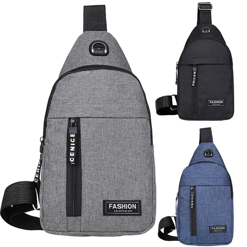 Mochila de Peito Masculina - Estilo e Funcionalidade para Suas Aventuras do Dia a Dia!