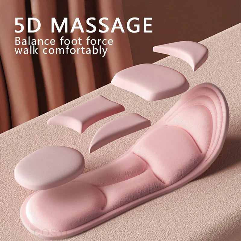 Palmilhas de Espuma com Massagem 5D